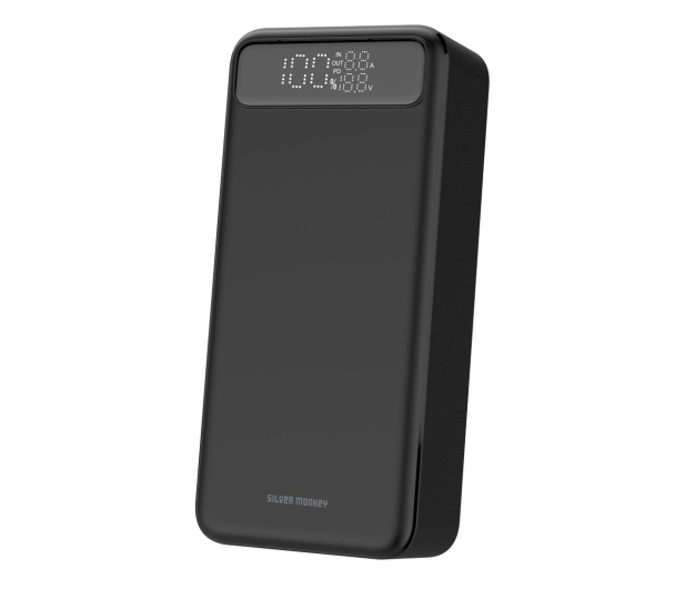 SILVER MONKEY Powerbank 30.000mAh USB-A USB-C PD 65W SMA208 - 1195869 - zdjęcie